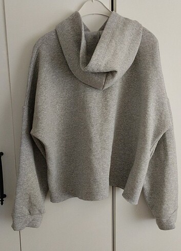 m Beden Kapüşonlu crop sweatshirt