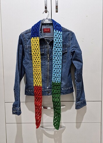 American Vintage Skinny scarf ince atkı