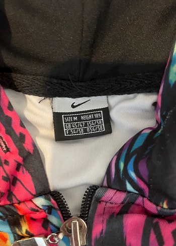 m Beden çeşitli Renk Nike Fermuarlı Kadın Ceket