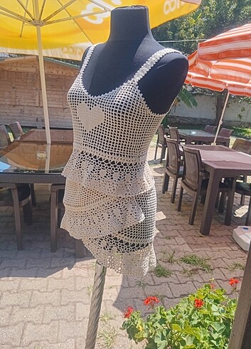 Pareo ve crop takım