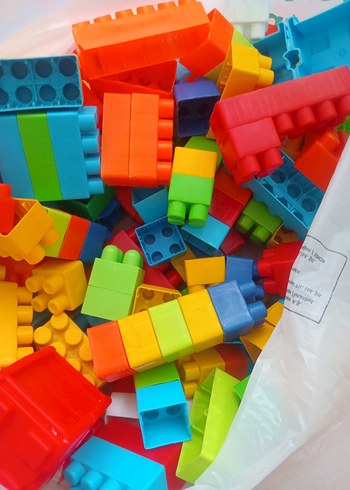 Beden Renkli Lego Blokları Seti