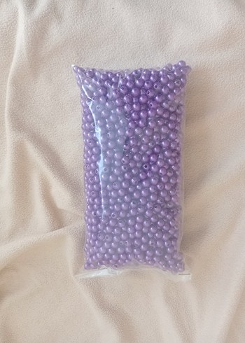 8 mm akrilik plastik inci boncuk - Görsel 3