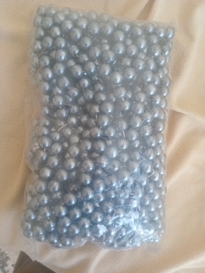 14 mm akrilik plastik inci boncuk - Görsel 2