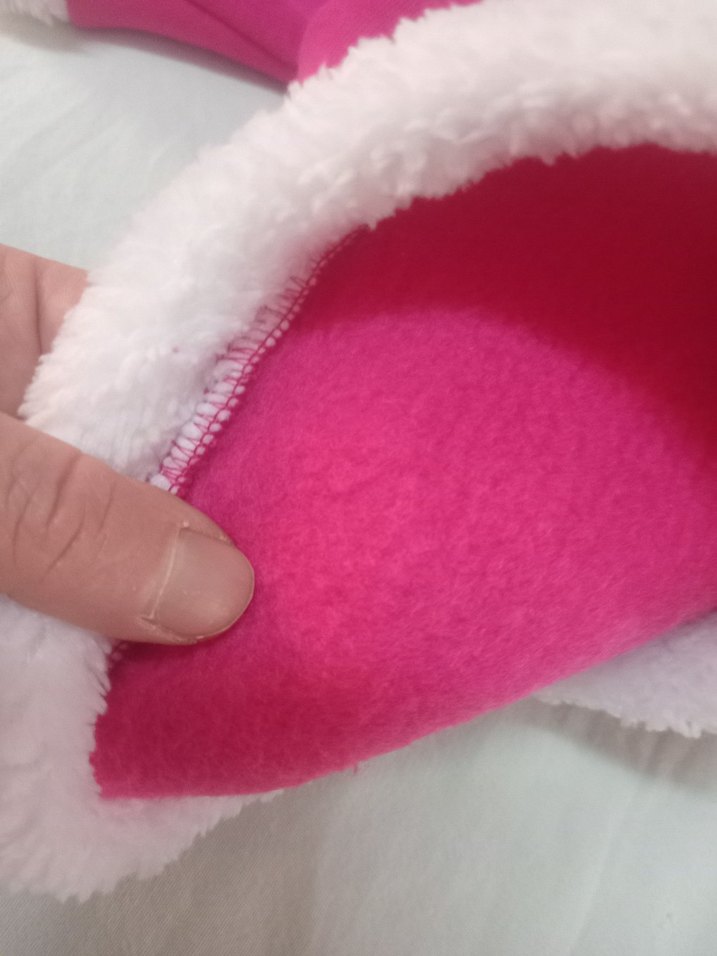 Kürk Detaylı Pembe Kapüşonlu Köpek Kıyafeti - Görsel 4