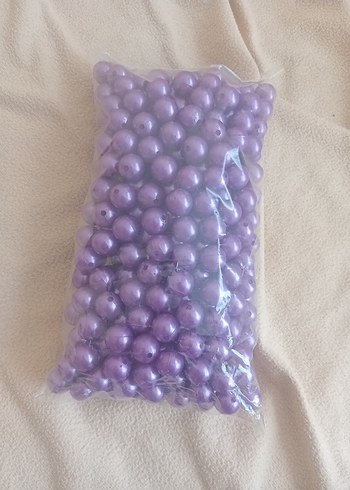 14 mm akrilik plastik inci boncuk - Görsel 3