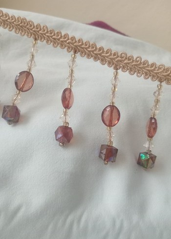 işlenmiş perde boncuğu - Görsel 3