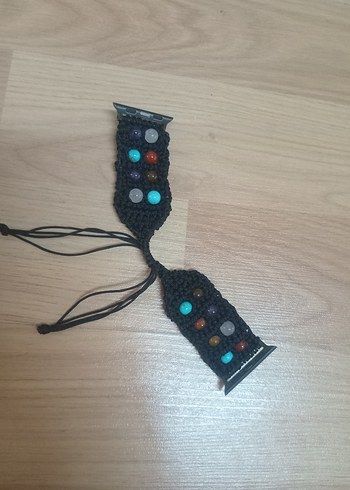 doğal taşlı akıllı saat kordonu 
(saat fiyata dahil değildir) - Görsel 2