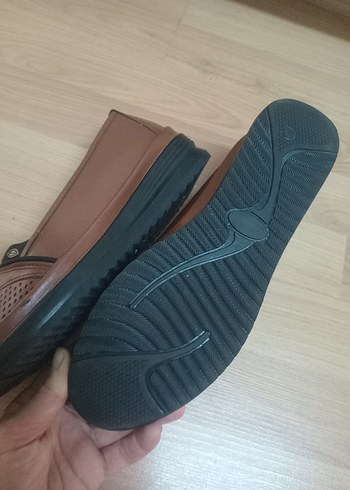 Kahverengi Kadın Ortopedik Ayakkabı - Görsel 5