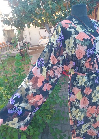 şifon kimono pareo - Görsel 6