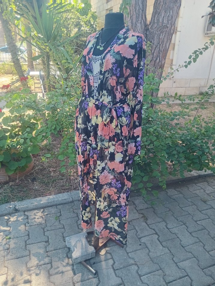 şifon kimono pareo - Görsel 4
