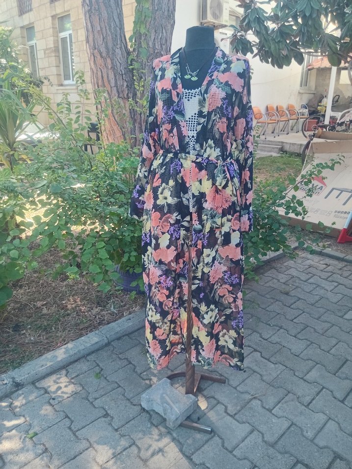 şifon kimono pareo - Görsel 5