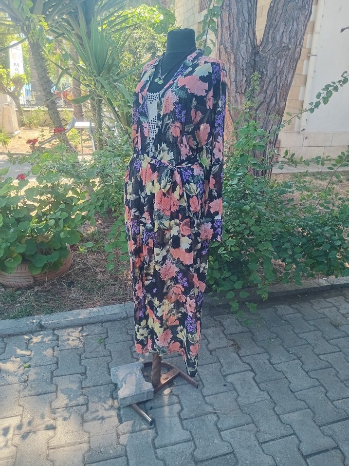 şifon kimono pareo - Görsel 3