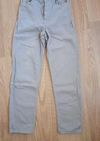 Çocuk Gri Regular Fit Denim Pantolon