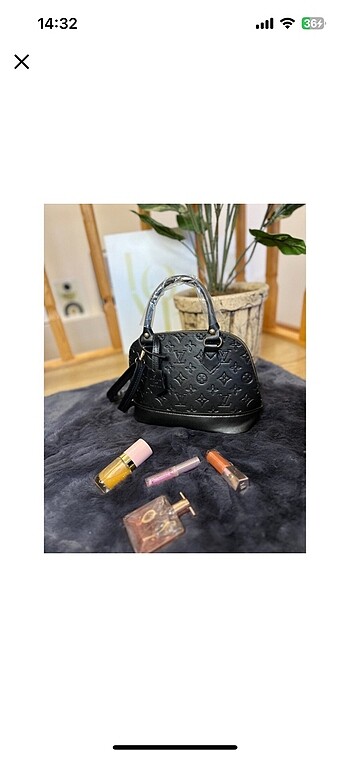 Louis Vuitton Lv siyah çanta