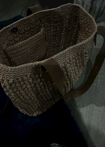Bershka Örgü Bohem Kadın Çanta