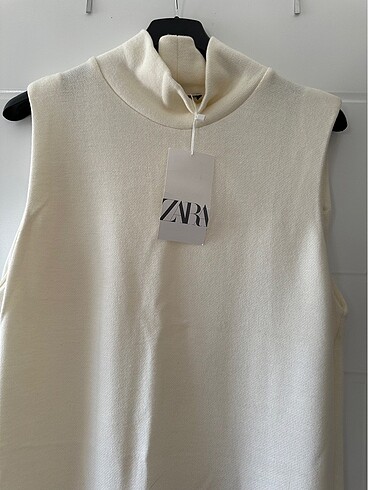 Zara ince triko elbise