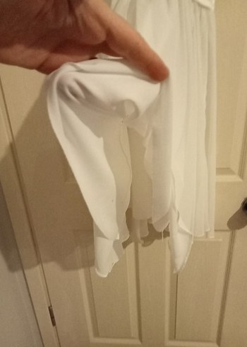 Beyaz abiye elbise - Görsel 7