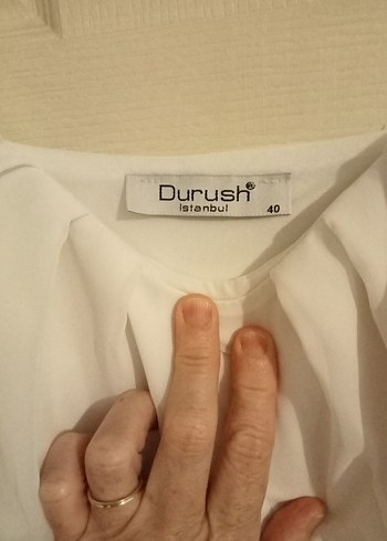 Beyaz abiye elbise - Görsel 2