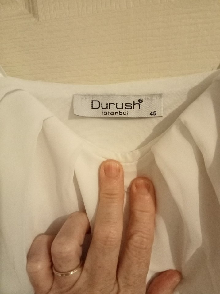 Beyaz abiye elbise - Görsel 2