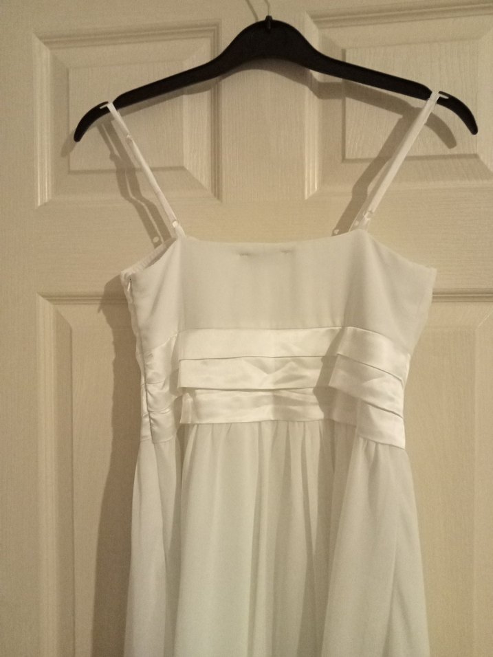 Beyaz abiye elbise - Görsel 5