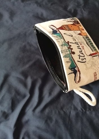 Nakışlı Renkli Kadın düzenleyici Çanta - Görsel 3