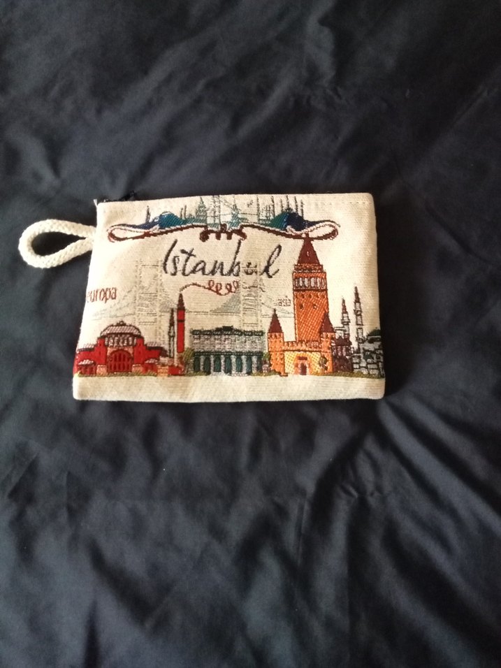 Nakışlı Renkli Kadın düzenleyici Çanta - Görsel 2