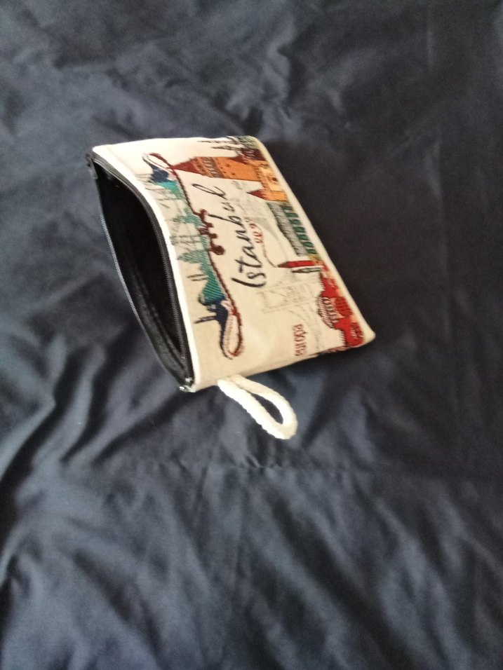 Nakışlı Renkli Kadın düzenleyici Çanta - Görsel 4