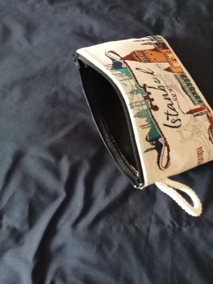 Nakışlı Renkli Kadın düzenleyici Çanta - Görsel 3