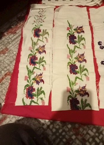 Bohem Nakışlı El Yapımı Kumaşlar - Görsel 2