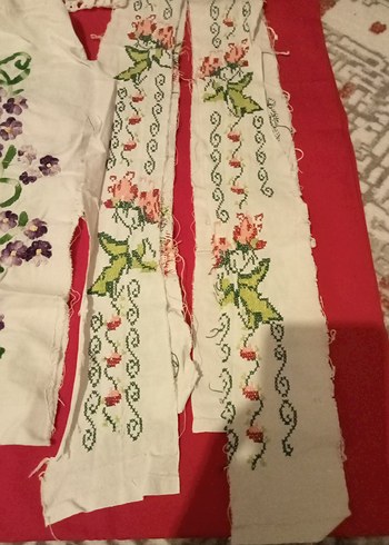Bohem Nakışlı El Yapımı Kumaşlar - Görsel 5