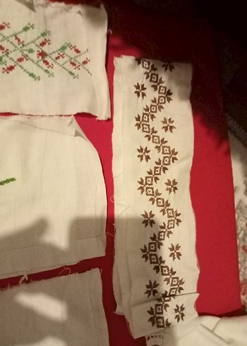 Bohem Nakışlı El Yapımı Kumaşlar - Görsel 4