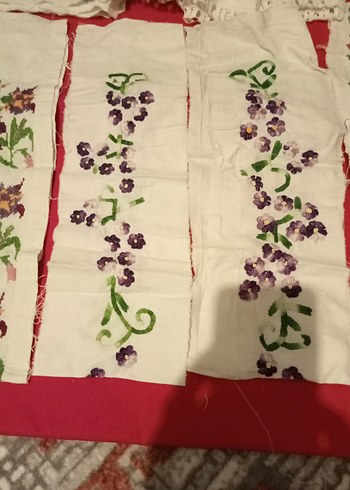 Bohem Nakışlı El Yapımı Kumaşlar - Görsel 6
