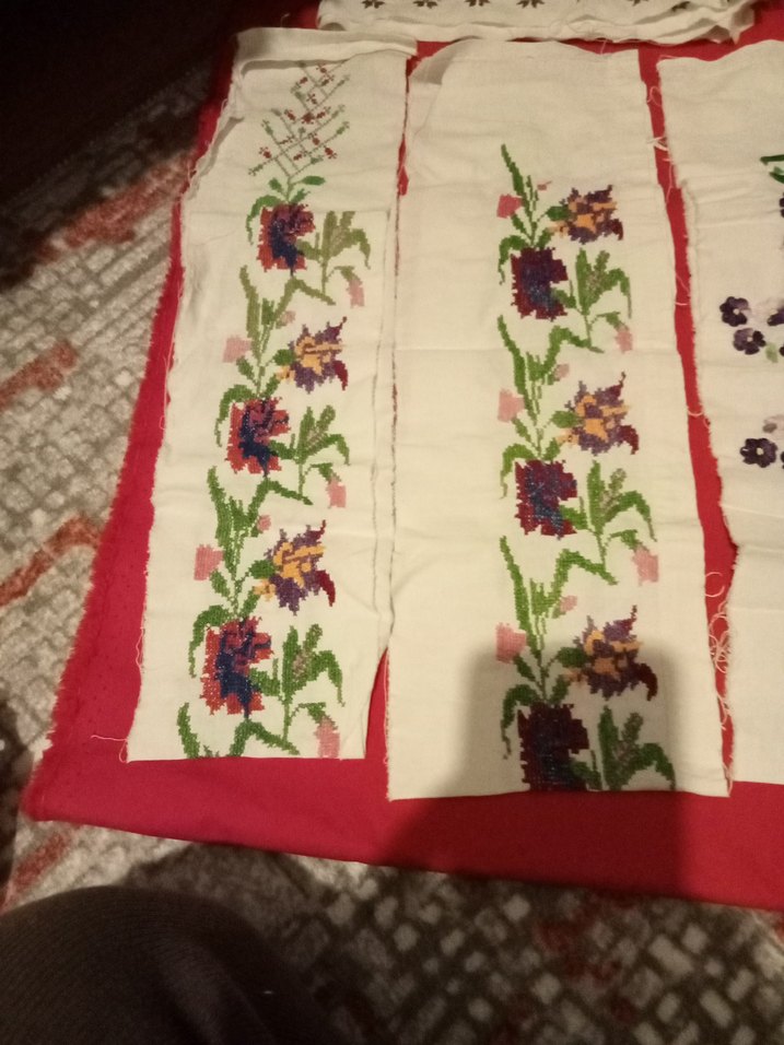 Bohem Nakışlı El Yapımı Kumaşlar - Görsel 2