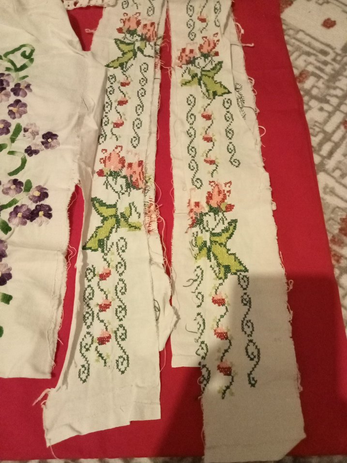 Bohem Nakışlı El Yapımı Kumaşlar - Görsel 5