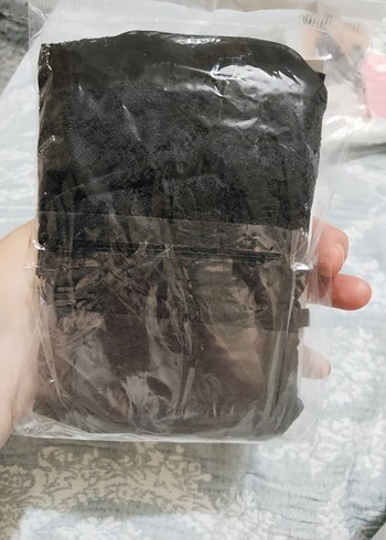 Siyah Dantel Bodysuit Kadın İç Giyim 2XL - Görsel 8