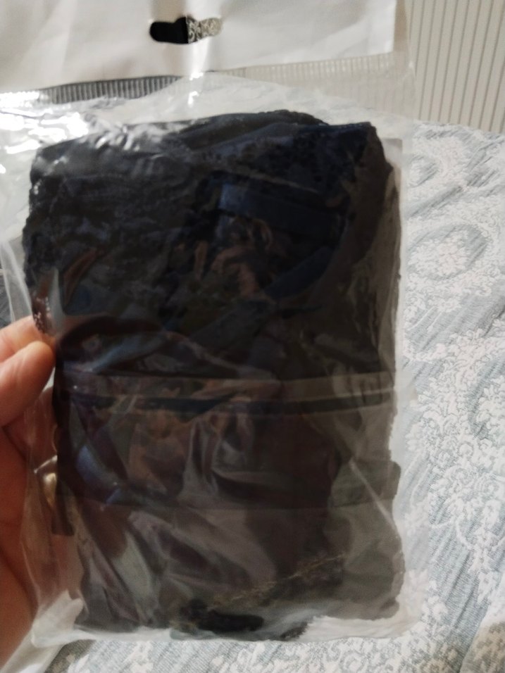 Siyah Dantel Bodysuit Kadın İç Giyim 2XL - Görsel 4