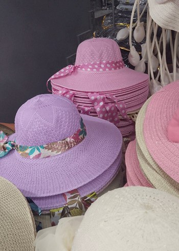 Boncuk İşlemeli Bej Örgü Kadın Şapka - Görsel 9