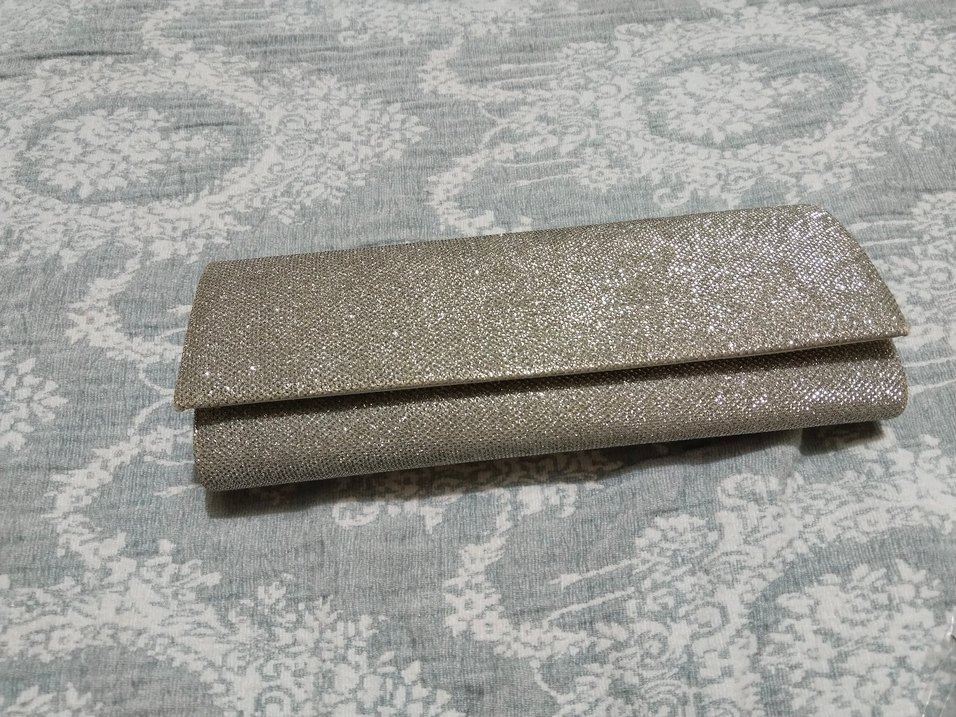 Diger Gri Zincir Detaylı Kadın Portföy Çanta - Görsel 3