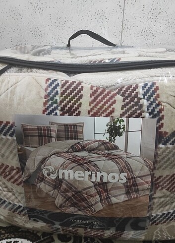  Beden Merinos yatak örtüsü 
