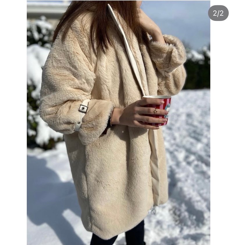 ZBA COUTURE Kürklü Kaban - Görsel 2