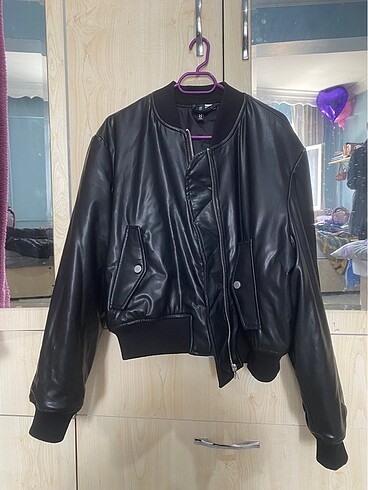 H&M DERİ CEKET