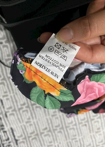 Çiçek Desenli Mini Piliseli 2li takım - Görsel 6