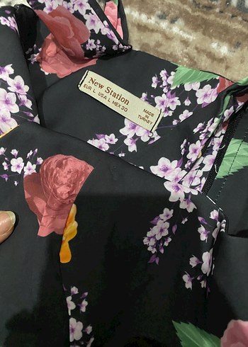 Çiçek Desenli Mini Piliseli 2li takım - Görsel 4