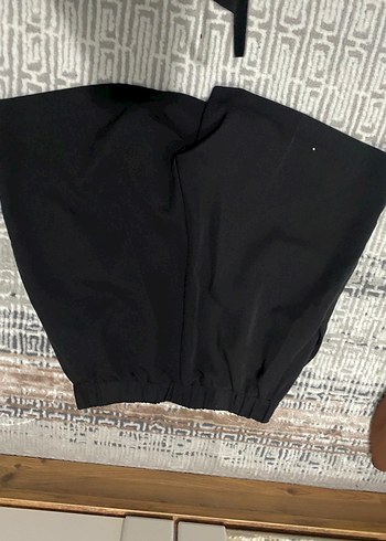 Kadın Siyah  Yüksek Bel Şort - Görsel 2