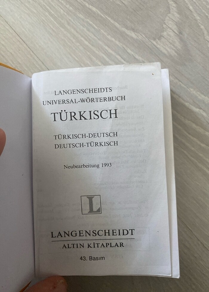 Türkçe Almanca sözlük - Görsel 2