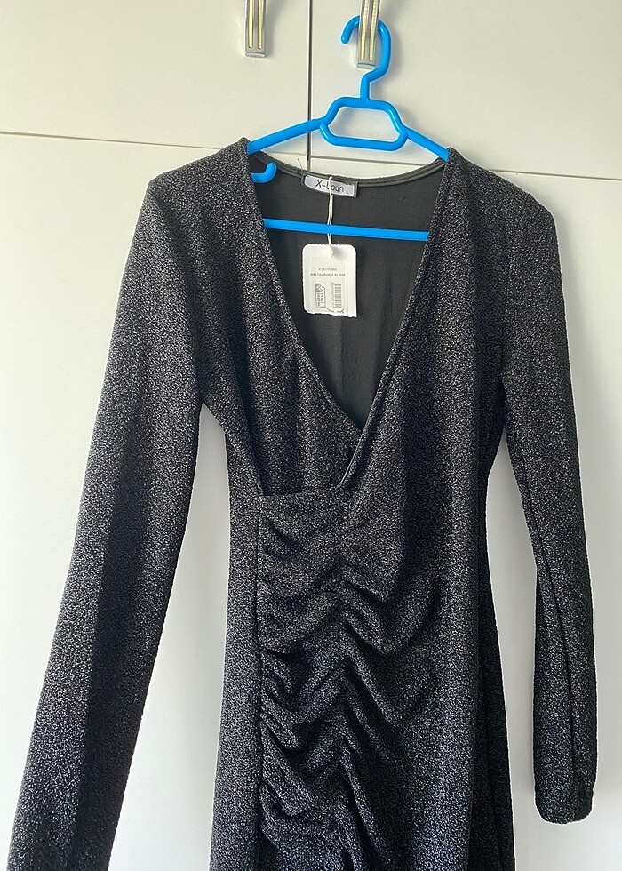 Simli elbise - Görsel 3