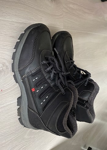 Erkek Siyah Bağcıklı Outdoor Ayakkabı - Görsel 3