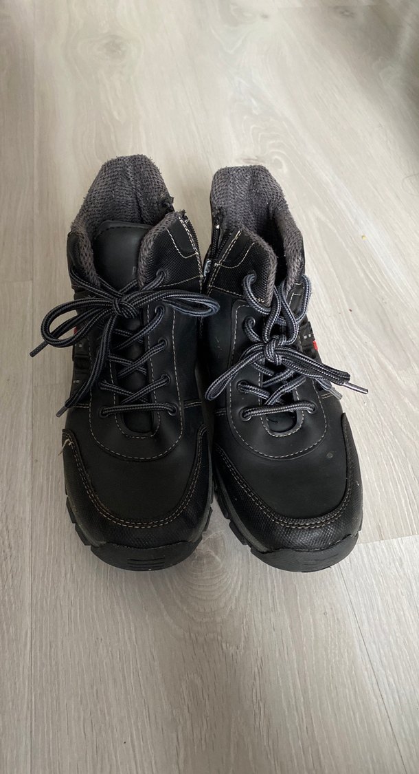 Erkek Siyah Bağcıklı Outdoor Ayakkabı - Görsel 2