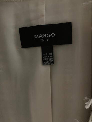 xs Beden çeşitli Renk Mango Ceket