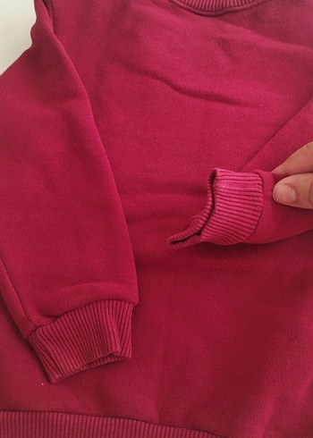 Kırmızı Erkek Çocuk Sweatshirt - Görsel 6